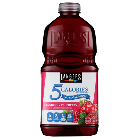 LANGERS: Cranberry Raspberry Cocktail Juice, 64 fo - #tag1# - #tag2#