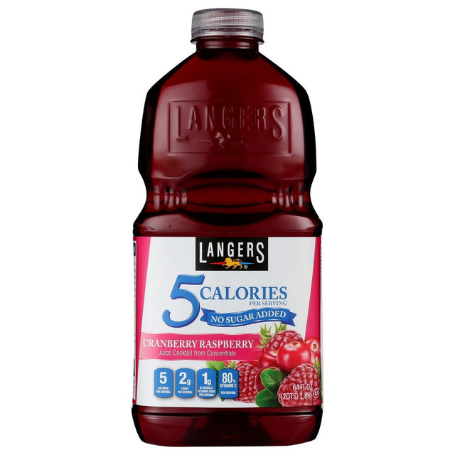 LANGERS: Cranberry Raspberry Cocktail Juice, 64 fo - #tag1# - #tag2#