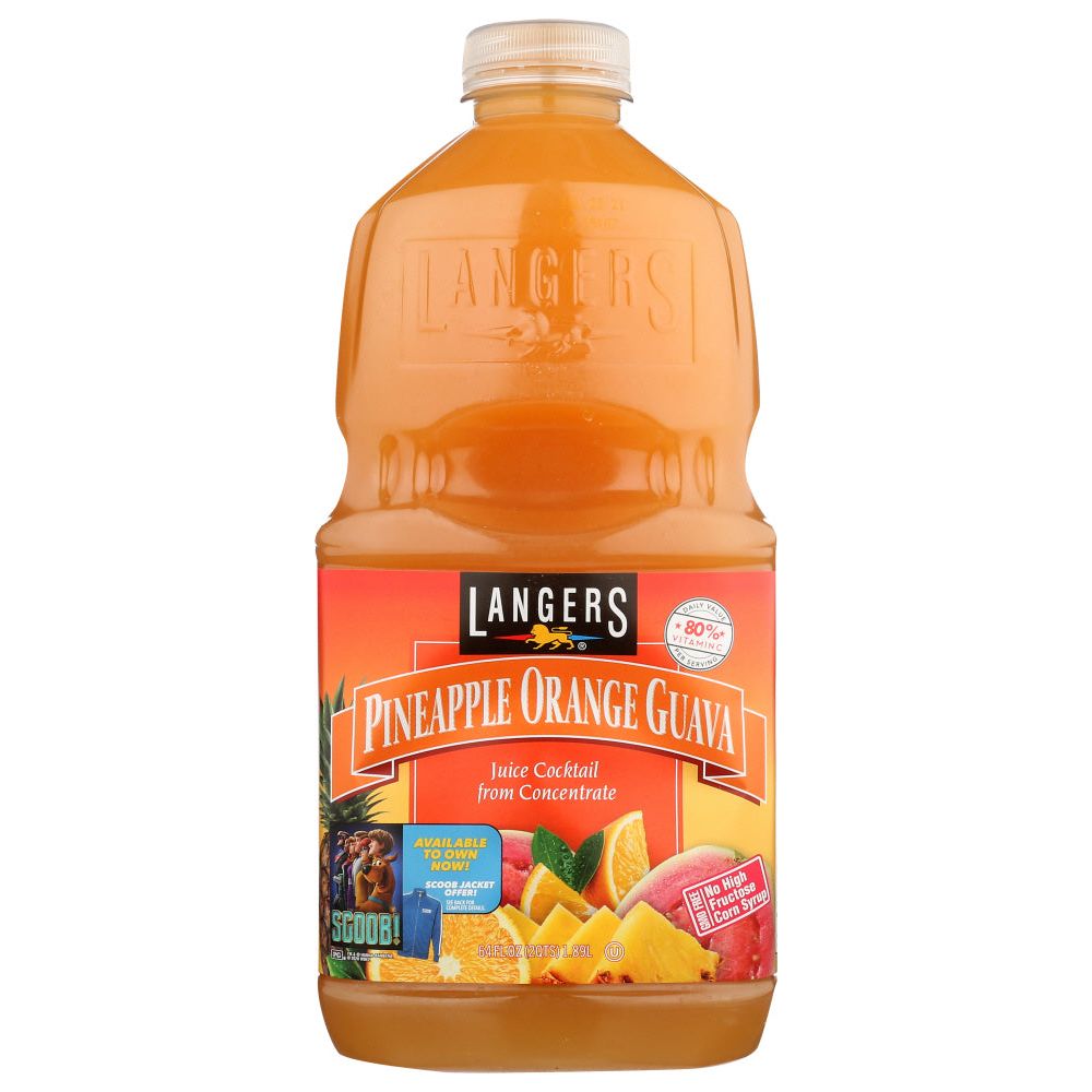 LANGERS: Juice Pineapple Orange Guava, 64 FO - #tag1# - #tag2#