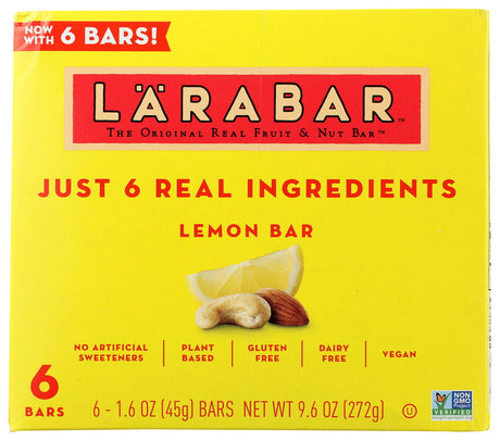 LARABAR: Bar Lemon 6 Bars, 9.6 oz - #tag1# - #tag2#