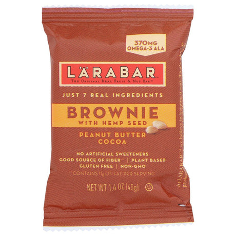 LARABAR: Peanut Butter Cocoa Brownie Bar, 1.6 oz - #tag1# - #tag2#