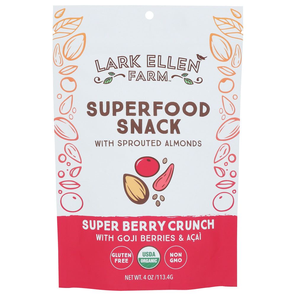 LARK ELLEN FARM: Super Berry Crunch Superfood Snack, 4 oz - #tag1# - #tag2#