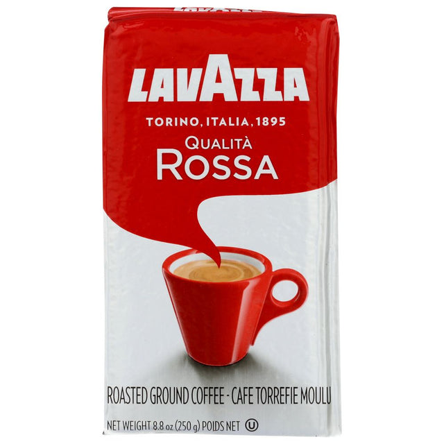 LAVAZZA: Coffee Brick Ground Qualita Rossa, 8.5 oz - #tag1# - #tag2#