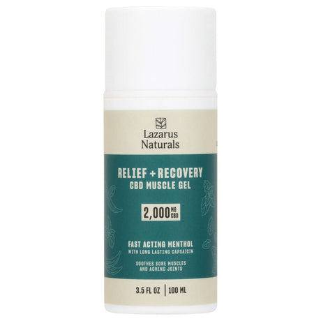 LAZARUS NATURALS: Gel Muscle Cbd 2000Mg, 100 ml - #tag1# - #tag2#