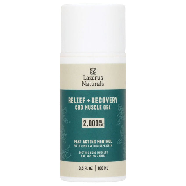 LAZARUS NATURALS: Gel Muscle Cbd 2000Mg, 100 ml - #tag1# - #tag2#