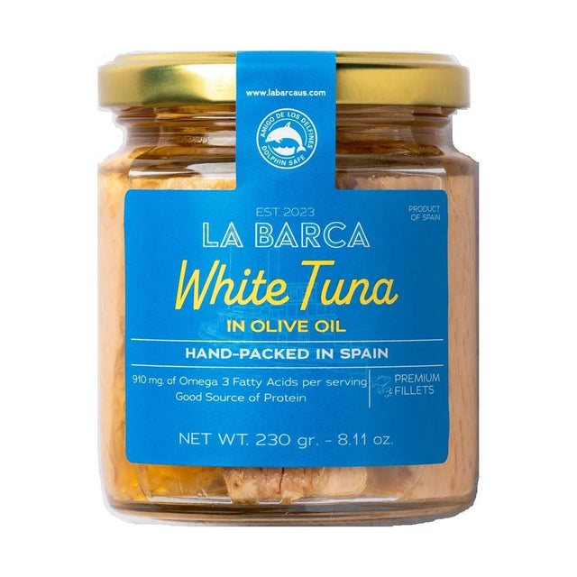 LA BARCA: White Tuna in Olive Oil, 8.11 oz - #tag1# - #tag2#