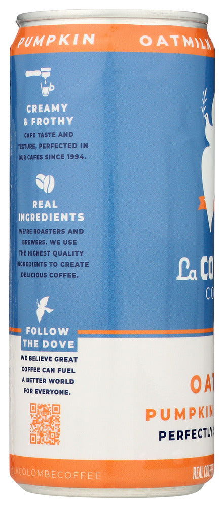LA COLOMBE: Oatmilk Pumpkin Spice Latte, 9 fo - #tag1# - #tag2#