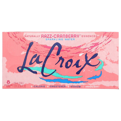 LA CROIX: Razz Cranberry Sparkling Water 8Pk, 96 fo - Sunshine Co Op. - #tag1# - #tag2# - #tag3# - #tag4#
