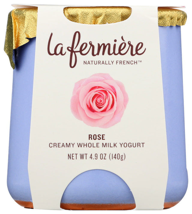 LA FERMIERE: Yogurt French Rose, 4.9 oz - #tag1# - #tag2#