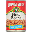 LA PREFERIDA: Low Sodium Pinto Beans, 15 oz - Sunshine Co Op. - #tag1# - #tag2# - #tag3# - #tag4#