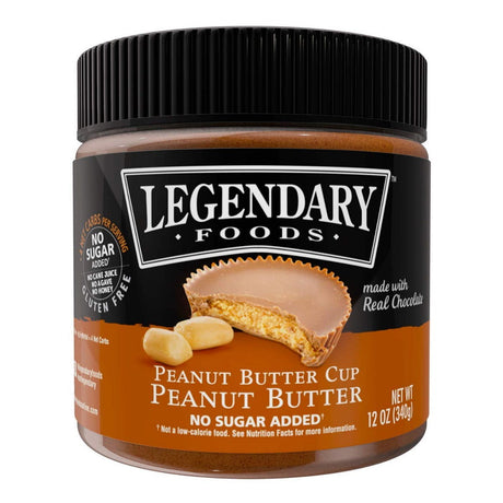 LEGENDARY FOODS: Peanut Butter Cup Peanut Butter, 12 oz - #tag1# - #tag2#