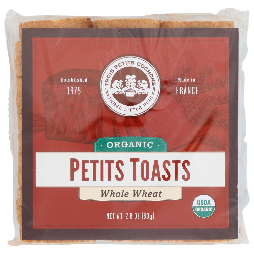 LES TROIS PETITS: Toasts Petits Ww Org, 2.8 OZ - #tag1# - #tag2#
