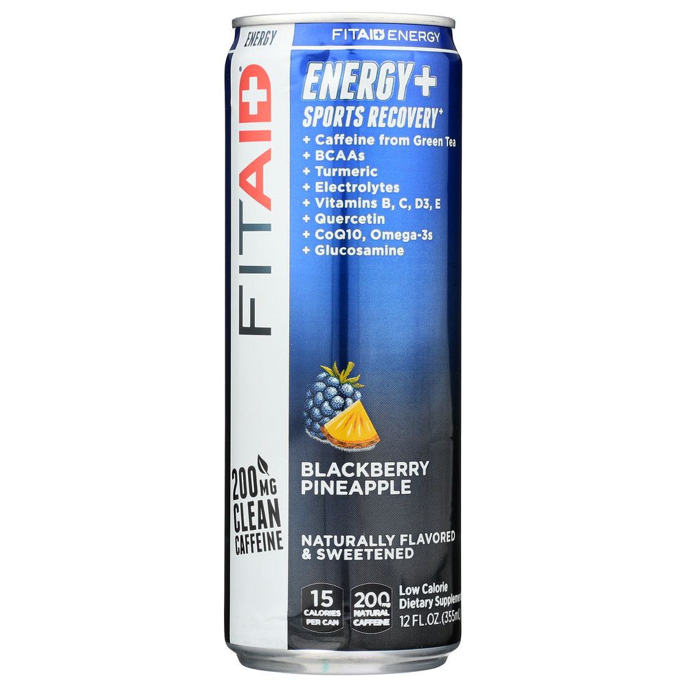 LIFEAID BEVERAGE: Fitaid Energy Blackberry Pineapple, 12 fo - #tag1# - #tag2#