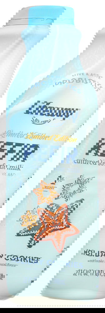 LIFEWAY: Holiday Cookies Lowfat Kefir, 32 oz - #tag1# - #tag2#