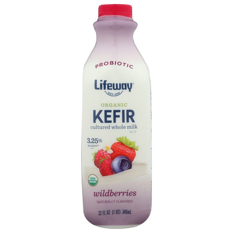 LIFEWAY: Kefir Whole Milk Organic Wild Berry, 32 fo - #tag1# - #tag2#