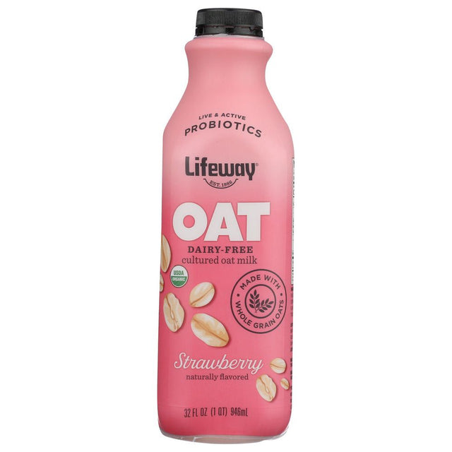 LIFEWAY: Organic Oat Strawberry Vanilla, 32 fo - #tag1# - #tag2#