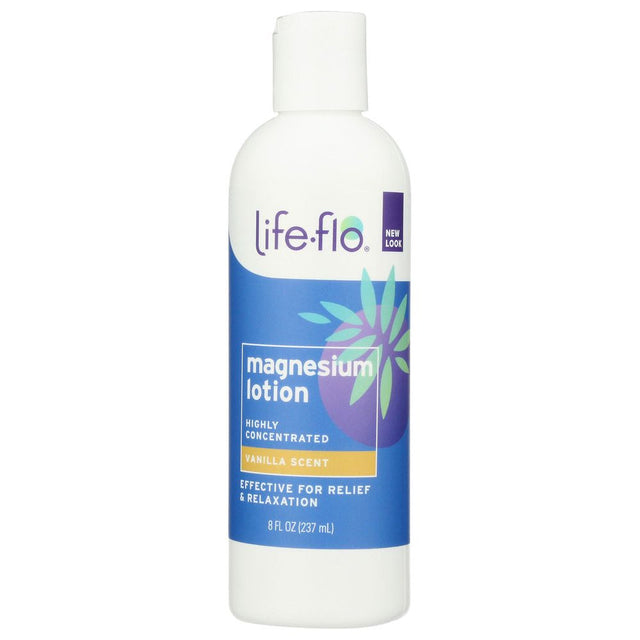 LIFE FLO: Lotion Magnesium, 8 oz - #tag1# - #tag2#