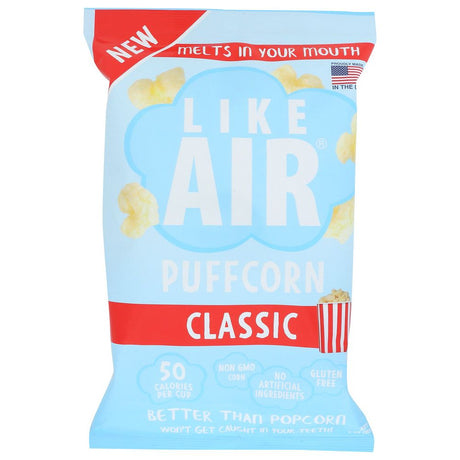 LIKE AIR: Butter Salt Baked Puffcorn, 4 oz - #tag1# - #tag2#