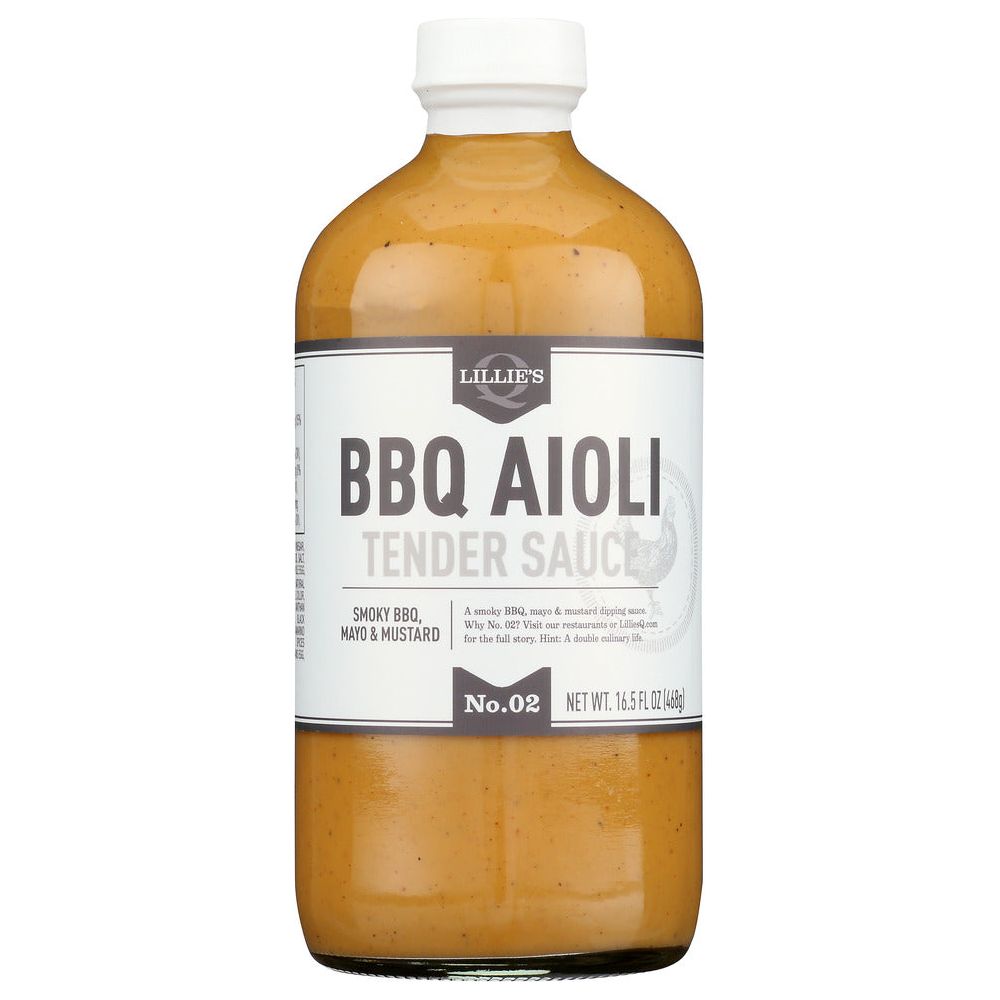LILLIES Q: Sauce Bbq Aioli Tender, 16.5 FO - #tag1# - #tag2#