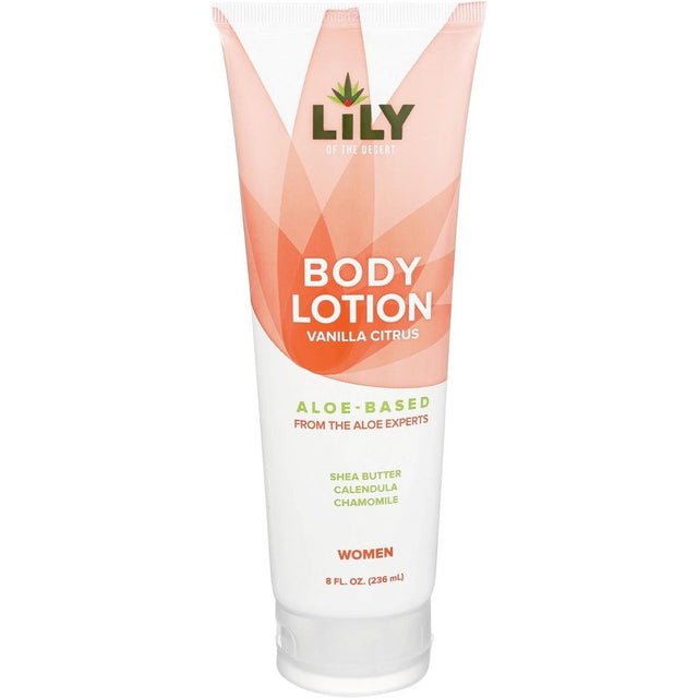 LILY OF THE DESERT: Lotion Body Vanilla Citrus Women, 8 fo - #tag1# - #tag2#