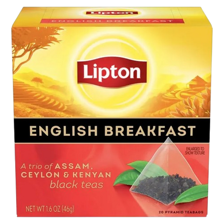 LIPTON: English Breakfast Black Tea, 20 bg - #tag1# - #tag2#
