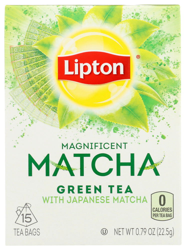 LIPTON: Matcha Green Tea, 15 pc - #tag1# - #tag2#
