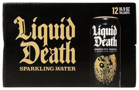 LIQUID DEATH: Water Sparkling Mountain, 202 fo - #tag1# - #tag2#