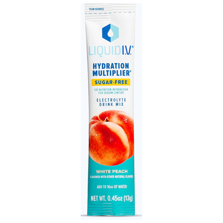 LIQUID I.V: Hydration Sf Peach Pkt, 0.45 oz - #tag1# - #tag2#