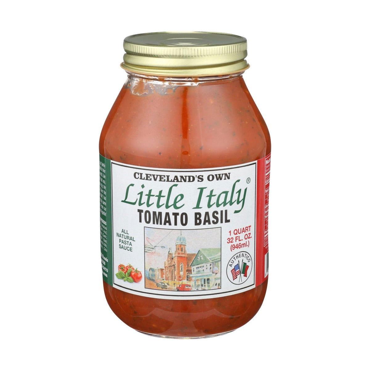 LITTLE ITALY: Tomato Basil Pasta Sauce, 32 oz - #tag1# - #tag2#