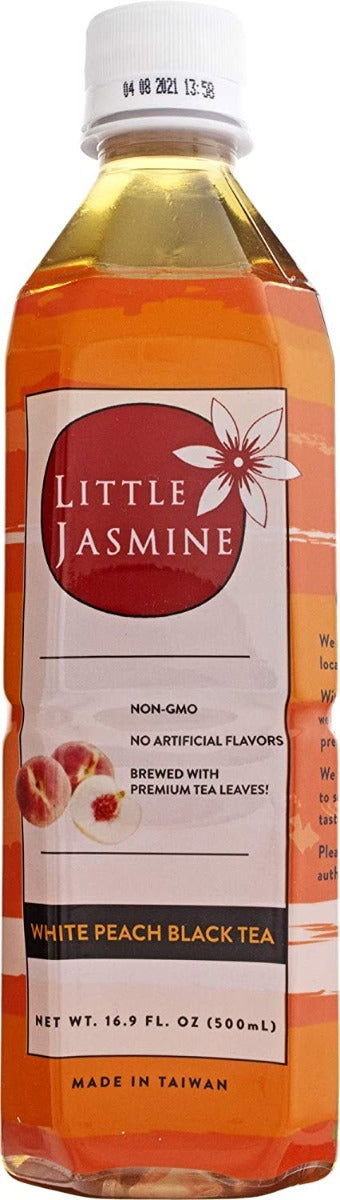 LITTLE JASMINE: Tea Rtd White Peach, 16.9 fo - #tag1# - #tag2#