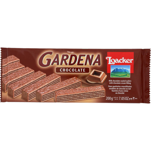 LOACKER: Wafer Gardena Choc, 7.05 OZ - #tag1# - #tag2#