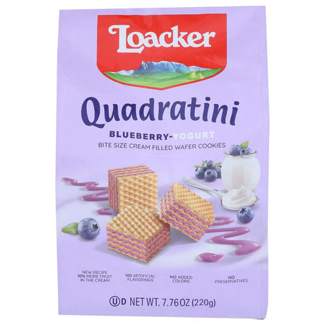 LOACKER: Wafers Qudrtni Ygrt Blbry, 7.76 oz - #tag1# - #tag2#