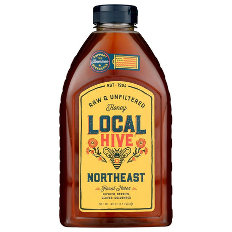 LOCAL HIVE: Northeast Raw and Unfiltered Honey, 40 oz - #tag1# - #tag2#