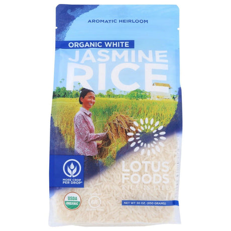 LOTUS FOODS: Organic White Jasmine Rice, 30 oz - Sunshine Co Op. - #tag1# - #tag2# - #tag3# - #tag4#