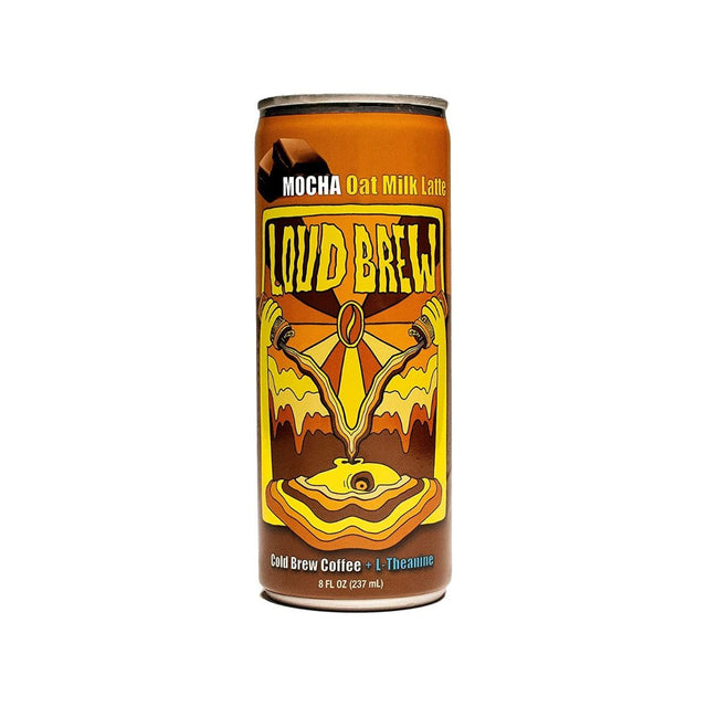 LOUD BREW: Mocha Oat Milk Latte Coffee, 8 fo - #tag1# - #tag2#