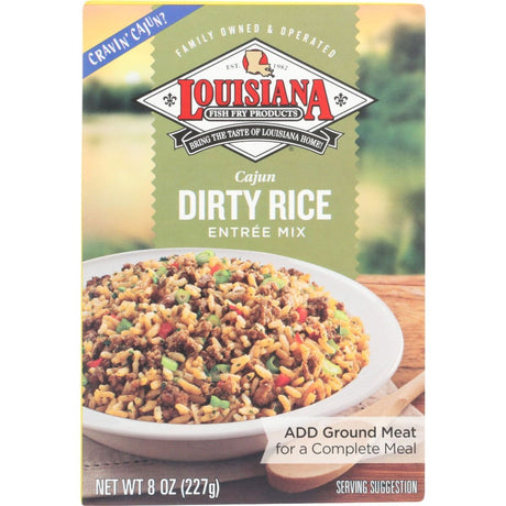 LOUISIANA FISH FRY: Dirty Rice Mix, 8 oz - Sunshine Co Op. - #tag1# - #tag2# - #tag3# - #tag4#