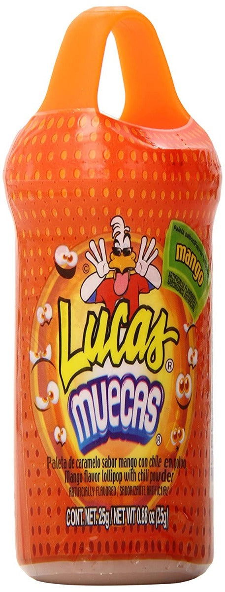 LUCAS: Muecas Mango Lollipop Candy, 0.88 oz - #tag1# - #tag2#