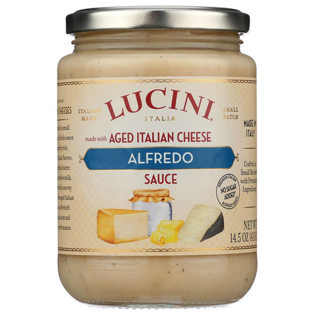 LUCINI: Sauce Pasta Alfredo, 14.5 oz - #tag1# - #tag2#