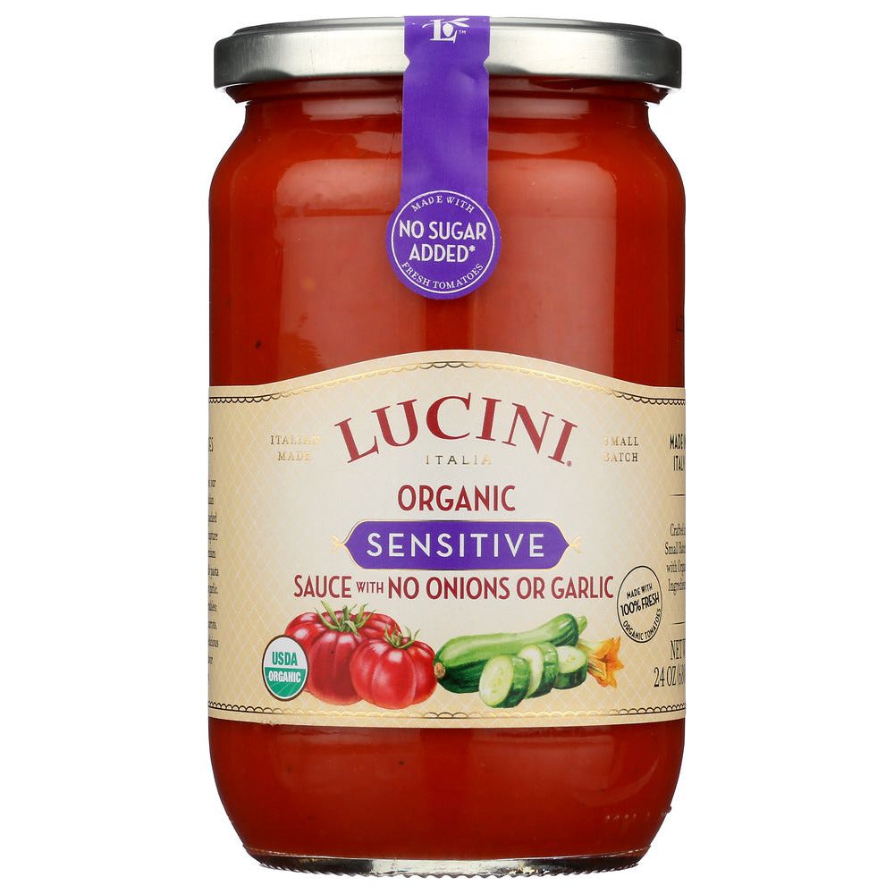 LUCINI: Sauce Tomato Sensitive, 24 oz - #tag1# - #tag2#