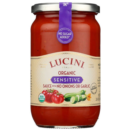 LUCINI: Sauce Tomato Sensitive, 24 oz - #tag1# - #tag2#