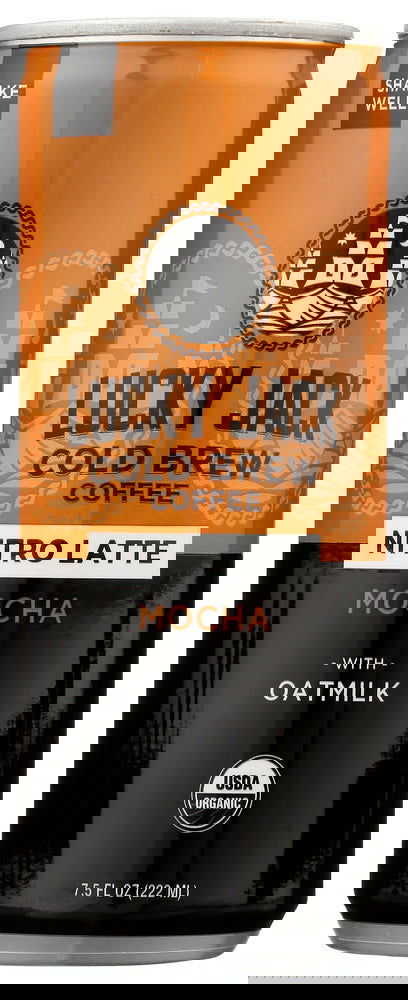 LUCKY JACK: Nitro Latte Mocha With Oatmilk Coffee, 7.5 fo - #tag1# - #tag2#