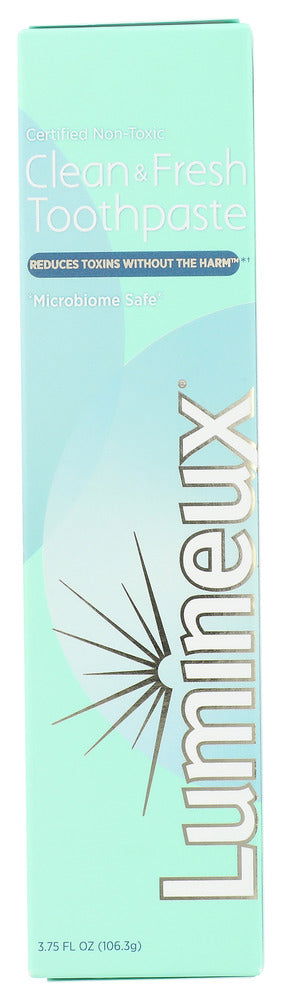 LUMINEUX: Clean Fresh Toothpaste, 3.75 oz - #tag1# - #tag2#