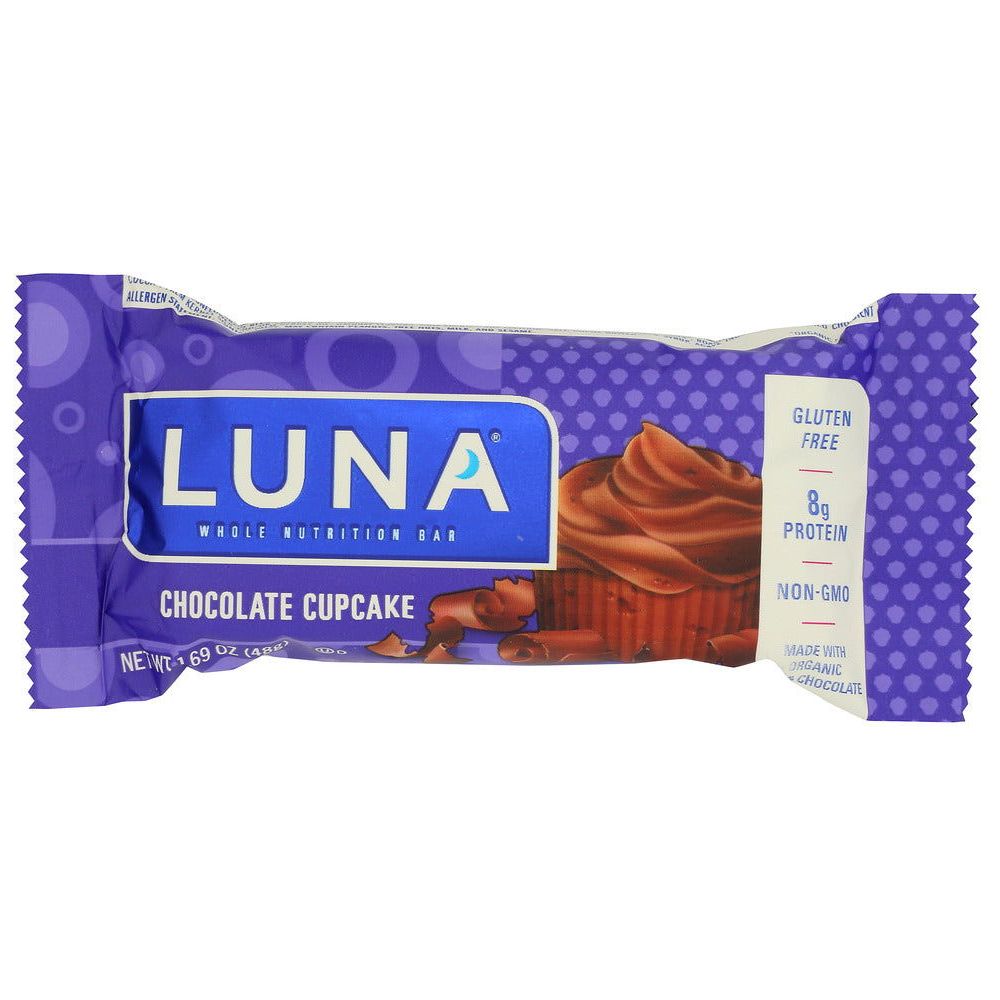 LUNA: Chocolate Cupcake, 1.69 oz - Sunshine Co Op. - #tag1# - #tag2# - #tag3# - #tag4#