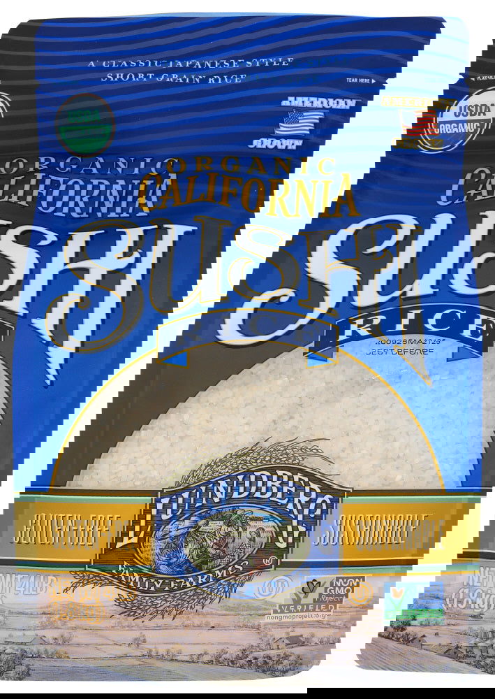 LUNDBERG: Organic California Sushi Rice, 4 lb - #tag1# - #tag2#