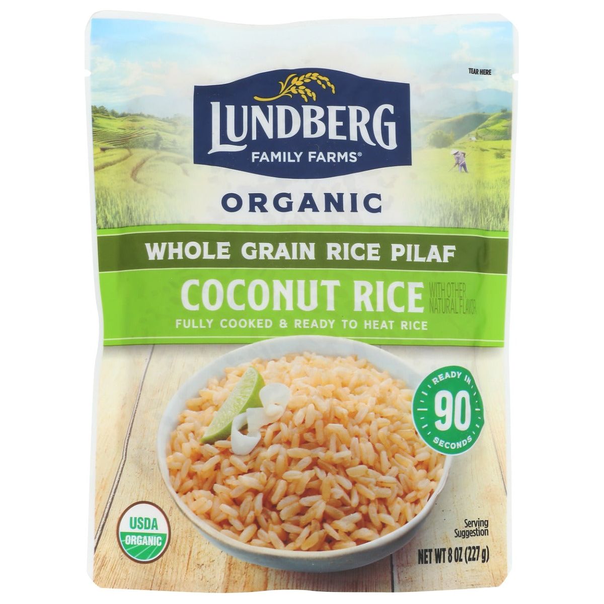 LUNDBERG: Organic Coconut Rice, 8 oz - #tag1# - #tag2#