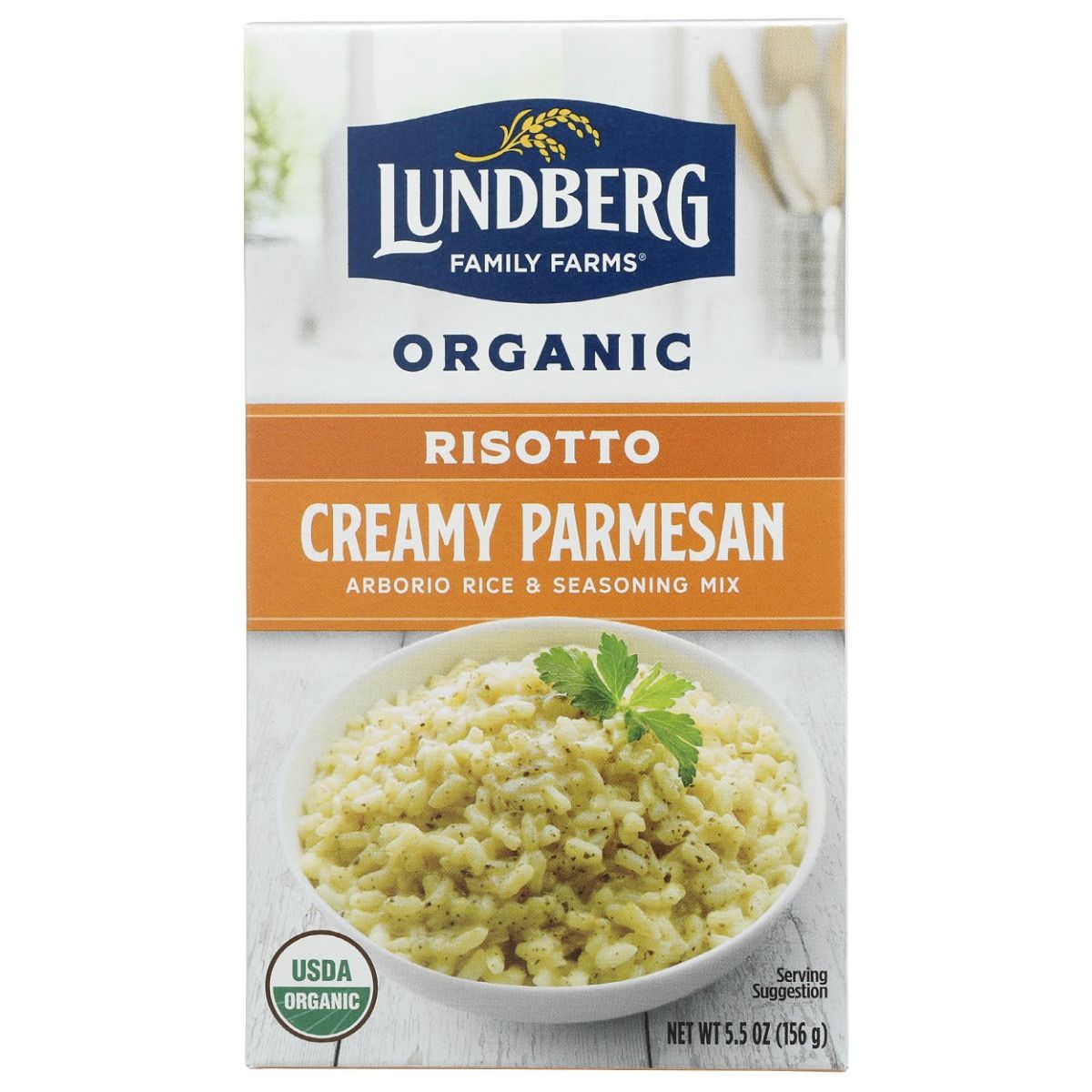 LUNDBERG: Organic Creamy Parmesan Risotto, 5.5 oz - #tag1# - #tag2#