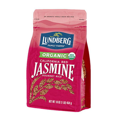 LUNDBERG: Organic Jasmine Rice California Red, 16 oz - #tag1# - #tag2#