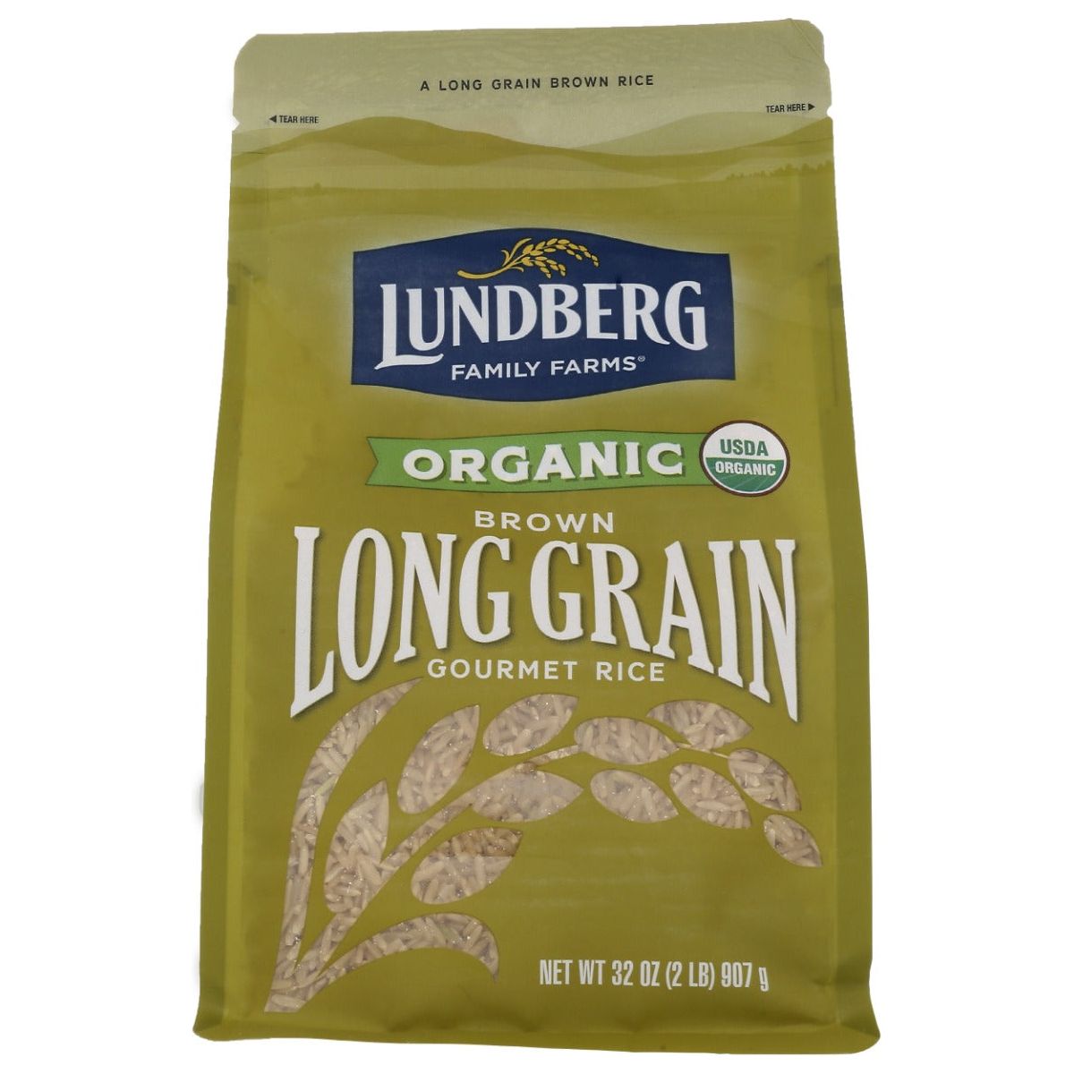 LUNDBERG: Organic Long Grain Brown Rice, 2 lb - #tag1# - #tag2#
