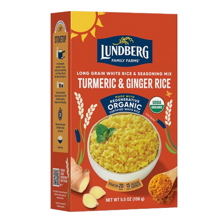 LUNDBERG: Organic Turmeric and Ginger Rice, 5.5 oz - #tag1# - #tag2#