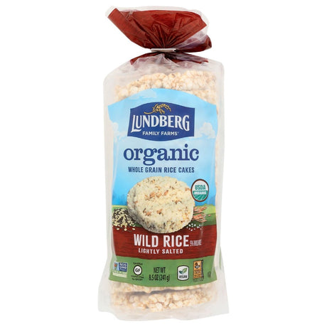 LUNDBERG: Organic Wild Rice Cakes, 8.5 oz - #tag1# - #tag2#